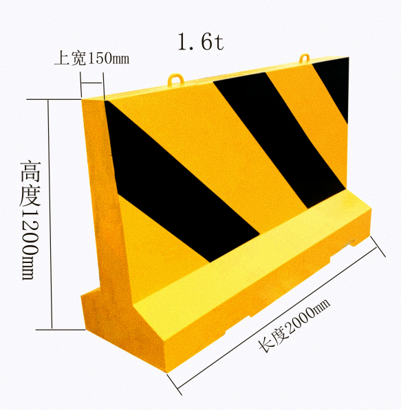 黄浦小区水泥隔离墩